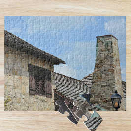 Quebra-cabeça Rua Augustine FL Colonial Espanhola Fotográfica