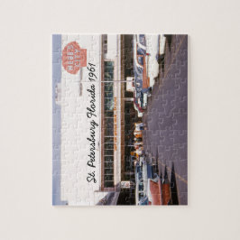 Quebra-cabeça Rua da cidade de Webb. Foto de Petersburgo na Flór