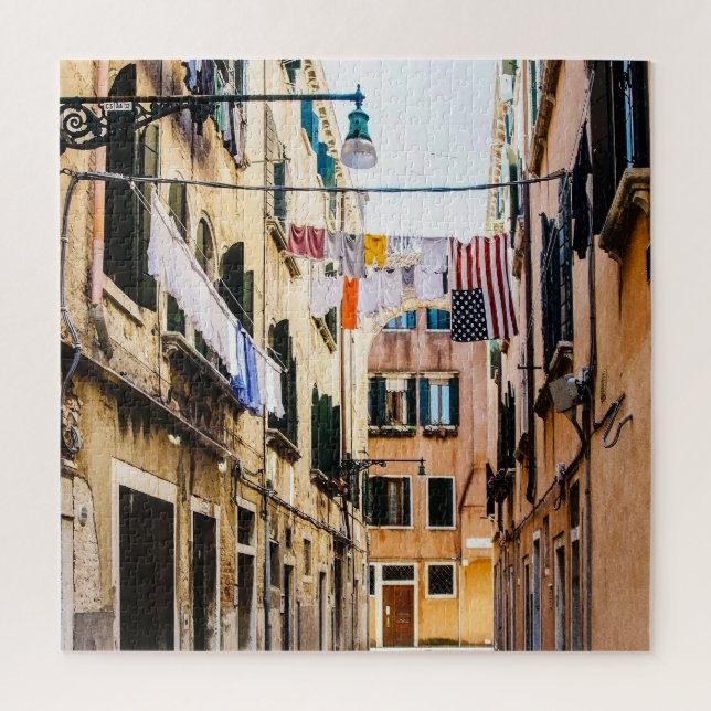 Quebra-cabeça Rua estreita de Veneza (Vertical)