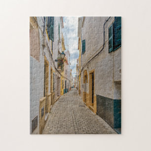 Quebra-cabeça Rua estreita em Ciutadella - Menorca, Espanha