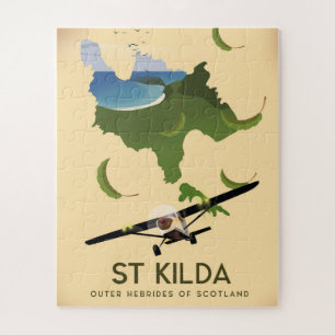 Quebra-cabeça Rua Kilda, Outer Hebrides Scotland