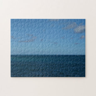 Quebra-cabeça Rua. Lucia Horizon Blue Ocean