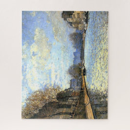Quebra-cabeça Rua Martin Canal Alfred Sisley Poster