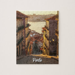 Quebra-cabeça Rua na Viagem do Porto Portugal