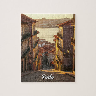 Quebra-cabeça Rua na Viagem do Porto Portugal