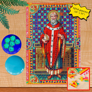 Quebra-cabeça Rua. Thomas Becket em Red Chasuble (K 34)