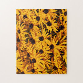 Quebra-cabeça Rudbeckia Fulgida / Laranja Coneflower