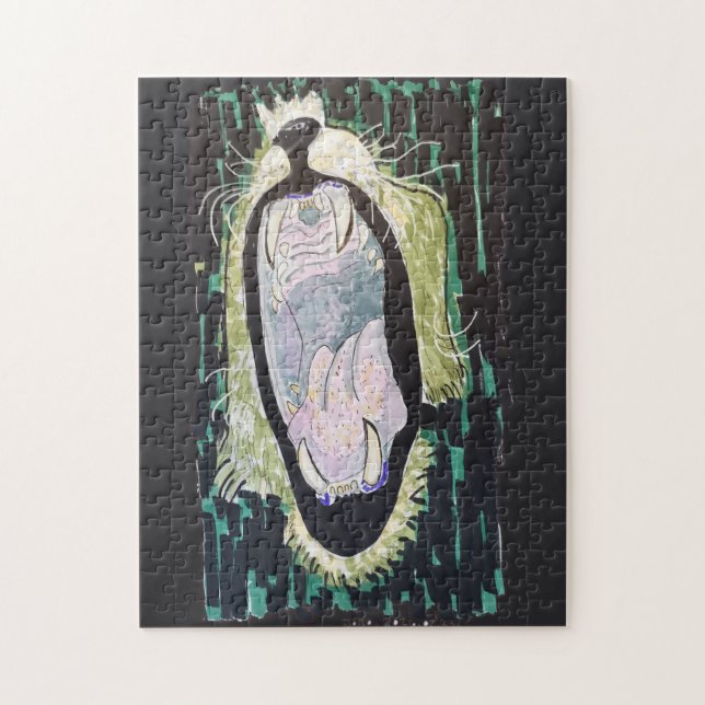 Quebra-cabeça Rugido do Leão (Vertical)