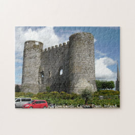 Quebra-cabeça Ruínas do Castelo de Carlow, cidade de Carlow, Irl
