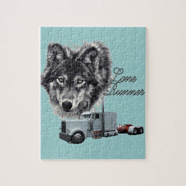 Quebra-cabeça Runner Solitário (Vertical)