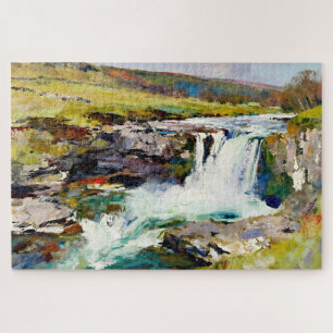 Quebra-cabeça "Rush of Dales" - Uma paisagem de Yorkshire