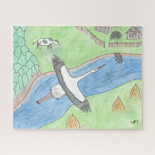 Quebra-cabeça "Rustic motifs" (Horizontal)