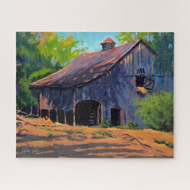 Quebra-cabeça Rustic Old Country Barn (Horizontal)
