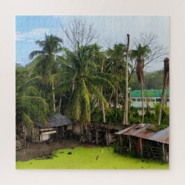 Quebra-cabeça Rusty barn yard life