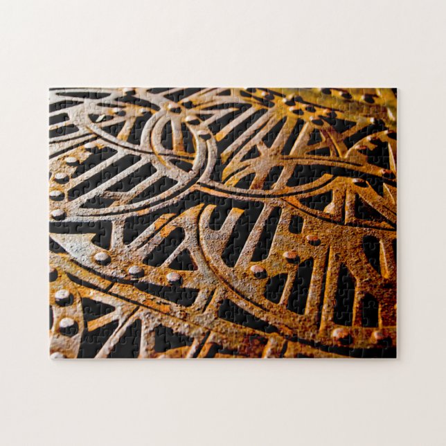 Quebra-cabeça Rusty Grate (Horizontal)