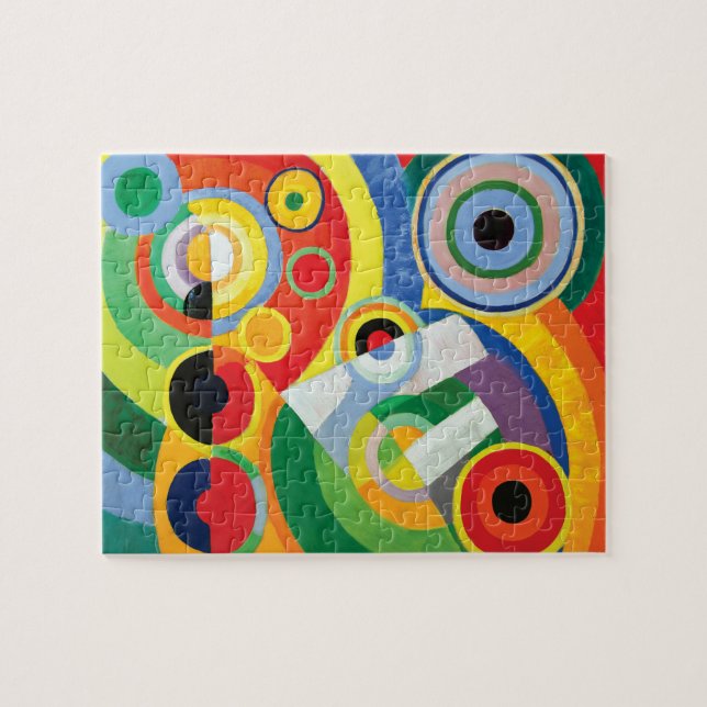 Quebra-cabeça Rythme Joie de Vivre por Robert Delaunay (Horizontal)