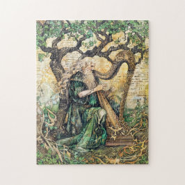 Quebra-cabeça Sábio Celta Druida Sacerdote Natureza