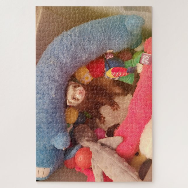 Quebra-cabeça Sable Ferret Toybox (Vertical)