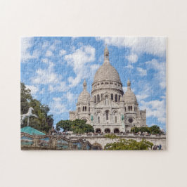Quebra-cabeça Sacre Coeur em Montmartre hill - Paris, França