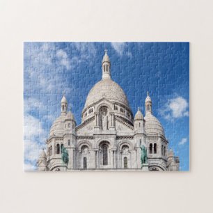 Quebra-cabeça Sacre Coeur no monte de Montmartre - Paris, France