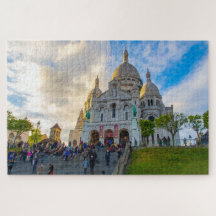Sacre Couer Basilique em Montmartre, Paris, França