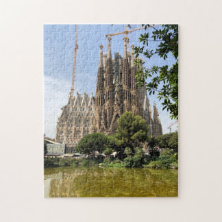 Quebra-cabeça Sagrada Familia Basilica Landmark Espanha de Barce