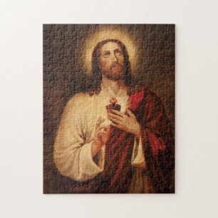 Quebra-cabeça Sagrado Coração de Jesus