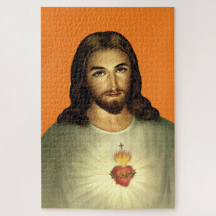 Quebra-cabeça Sagrado Coração de Jesus