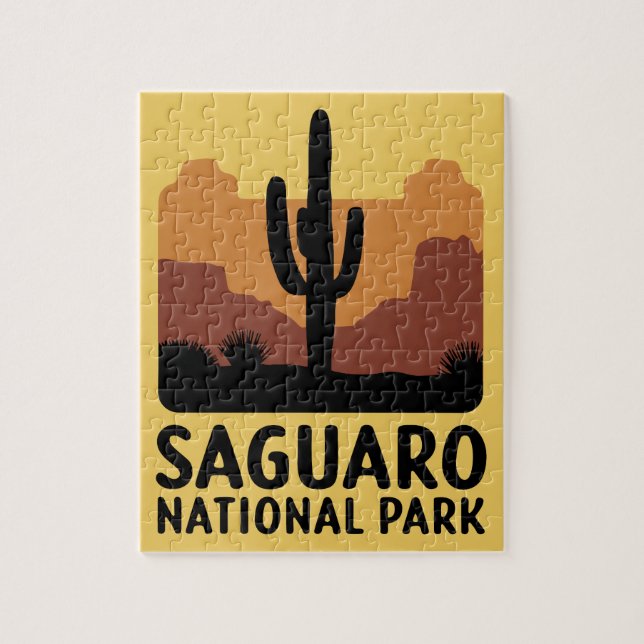 Quebra-cabeça Saguaro Cactus (Vertical)