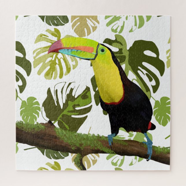 Quebra-cabeça Saídas Exóticas De Turiano E Monstera (Vertical)