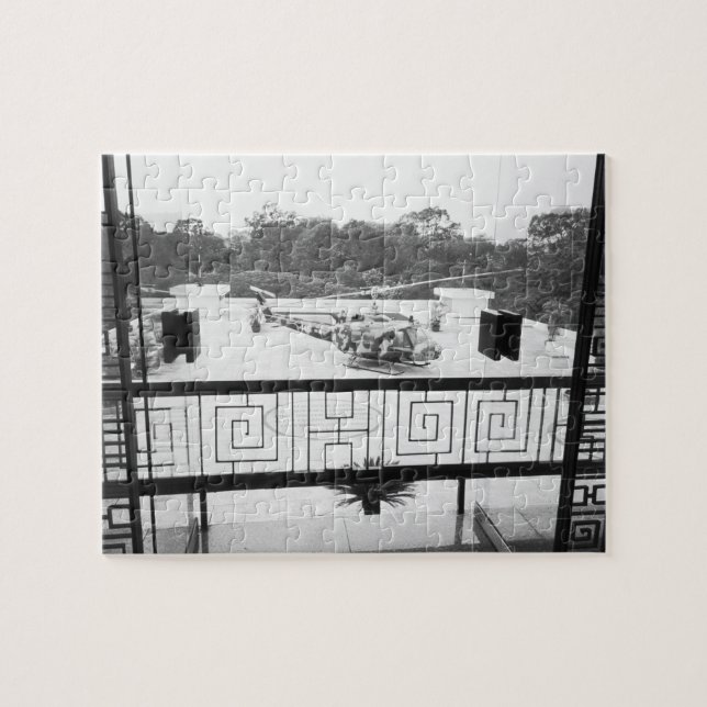 Quebra-cabeça Saigon HCMC Vietnam, Helicóptero Huey (Horizontal)