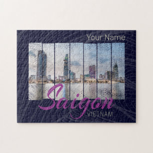 Quebra-cabeça Saigon (Ho-Chi-Minh-Stadt) HCMC Vietnam Souvenir