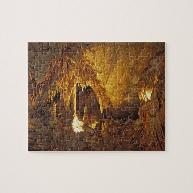 Quebra-cabeça Sala de Cortinados, Parque Nacional da Caverna Mam (Horizontal)