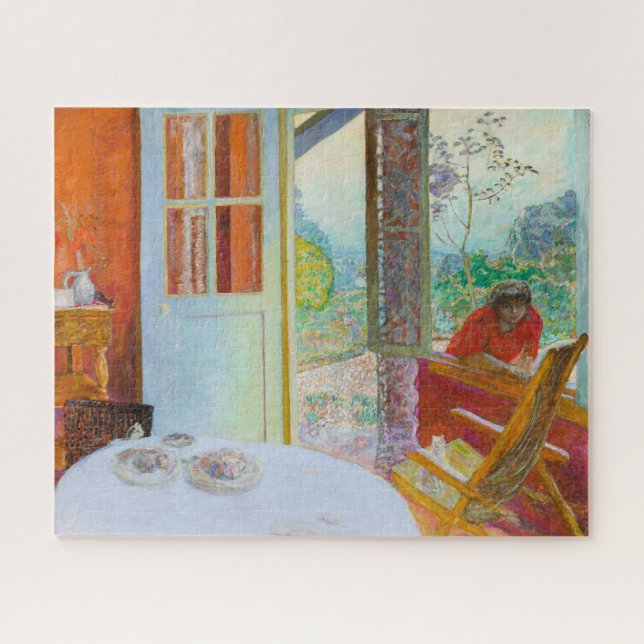 Quebra-cabeça Sala de jantar no país | Paul Bonnard | (Horizontal)