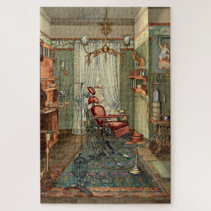 Quebra-cabeça Sala de Operações da Vintage Victorian Era Dentist