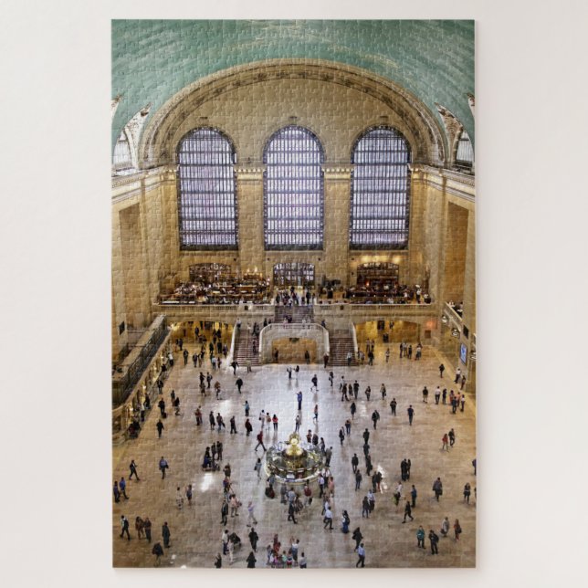 Quebra-cabeça Sala Principal da Grand Central Terminal 1914 (Vertical)