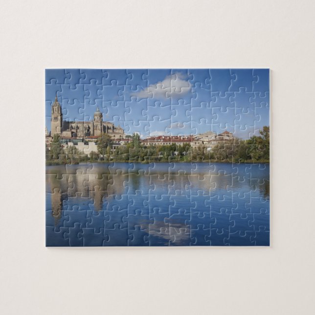 Quebra-cabeça Salamanca Catedrais e cidade (Horizontal)