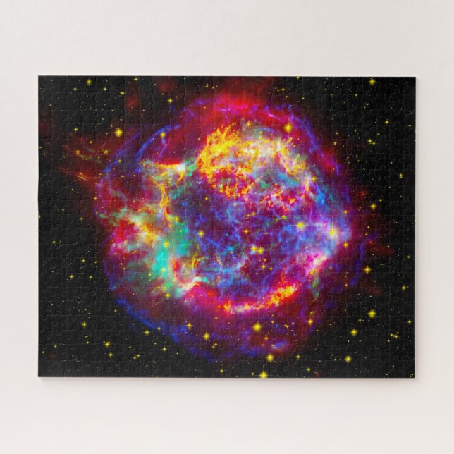 Quebra-cabeça Salas da constelação Cassopeia. Jigsee Puz (Horizontal)