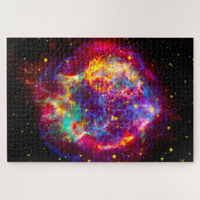 Quebra-cabeça Salas da constelação Cassopeia. Jigsee Puz (Horizontal)