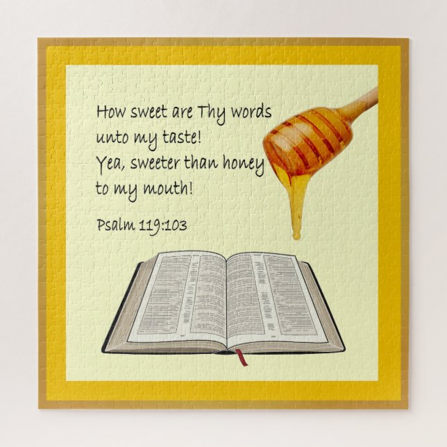 Quebra-cabeça Salmo 119:103 (Vertical)