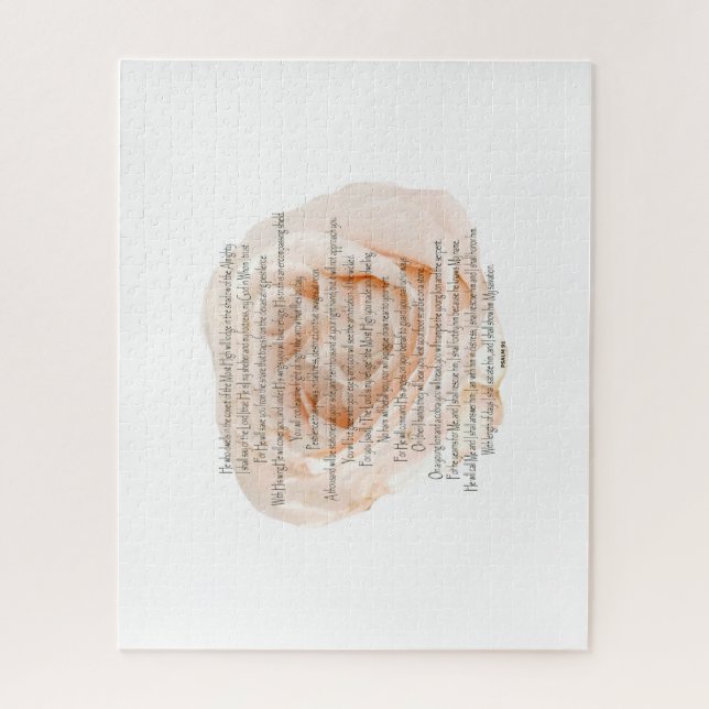 Quebra-cabeça Salmo 91 O Senhor é o meu refúgio (Vertical)