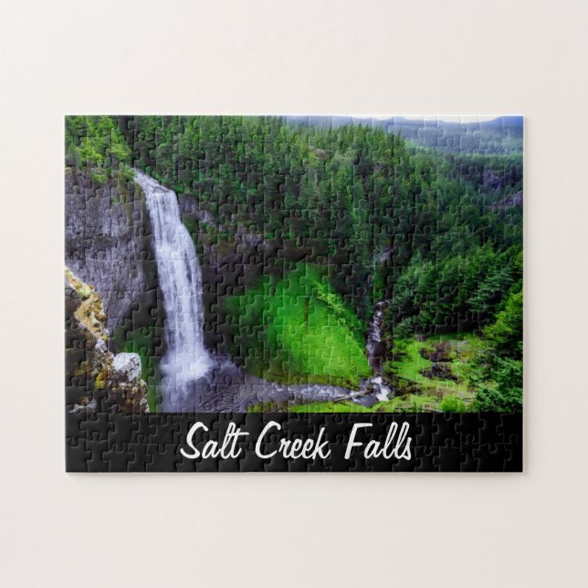 Quebra-cabeça Salt Creek Falls Cênico (Horizontal)