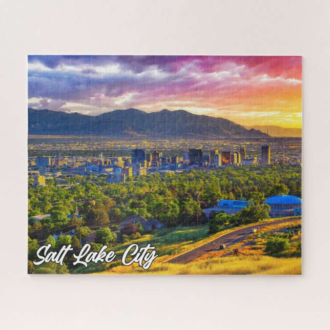 Quebra-cabeça Salt Lake City, Utah, EUA (Horizontal)