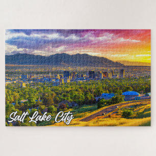Quebra-cabeça Salt Lake City, Utah, EUA