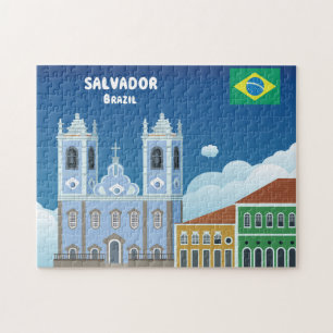 Quebra-cabeça Salvador Brasil
