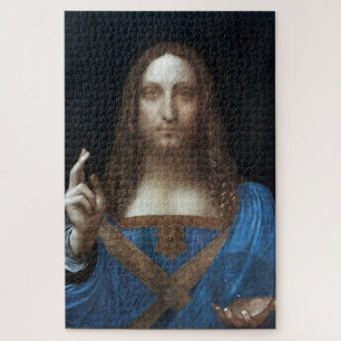 Quebra-cabeça Salvador Mundi, Cristo de Jesus, Leonardo da Vinci
