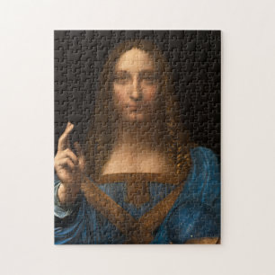Quebra-cabeça Salvator Mundi por Leonardo da Vinci