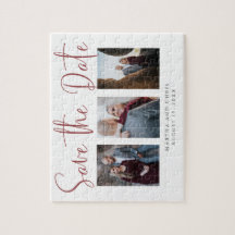 Salve a Data 3 Foto Casamento Envio Personalizado