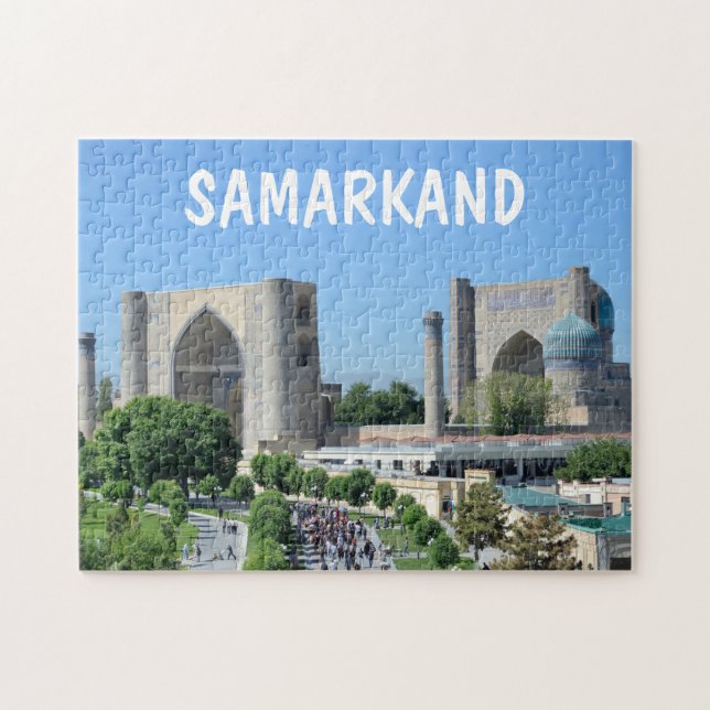 Quebra-cabeça Samarkand, Usbequistão (Horizontal)