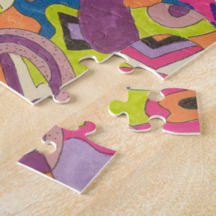 Quebra-cabeça "Samba" Abstrato Art
